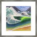 Crashing Waves Framed Print