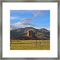 Crawford Valley Ranching Framed Print