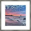 Crescent City Beach Sunrise Framed Print