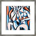 Cubist Ladies Framed Print