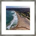 Curl Curl Beach Panorama No 3 Framed Print