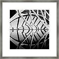 Cycling While Singing Framed Print