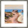 Cyprus Beach Framed Print