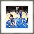 Dallas Mavericks V New York Knicks Framed Print