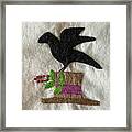 Danas Crow Framed Print