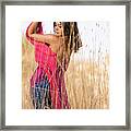 Dancing In The Weeds Framed Print