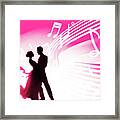 Dancing To The Music Framed Print