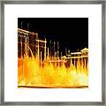 Dancing Water Framed Print