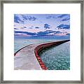 Dawn Over Water Trail - Dry Tortugas National Park Framed Print