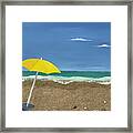 Day At The Beach Framed Print