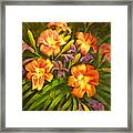 Day Lillies 12-19-19 Framed Print