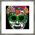 Day Of The Dead Mask Framed Print