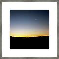 Daybreak On The Amargosa Range Framed Print