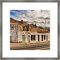 Death Valley Abandoned Building Framed Print