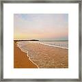 Dee Why Beach Sunset No 3 Framed Print
