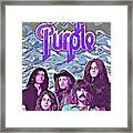 Deep Purple Art Smoke On The Water Framed Print