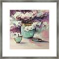 Porcelain In The Boudoir Framed Print