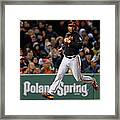 Delmon Young And Matt Wieters Framed Print