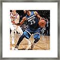 Derrick Rose Framed Print