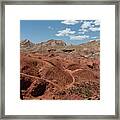 Desert Path Framed Print