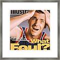 Detroit Pistons Bill Laimbeer Sports Illustrated Cover Framed Print