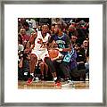 Dion Waiters And Michael Kidd-gilchrist Framed Print