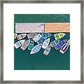 Dock And Dory Framed Print