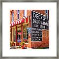 Doc's Just Off 66 - Girard, Il - Route 66 Framed Print