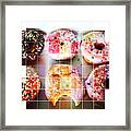 Donut Art Framed Print