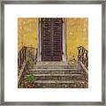 Door To Number Two Framed Print