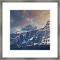 Mount Fryatt, Jasper National Park, Alberta, Canada Framed Print