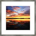 Dramatic Sunset Framed Print
