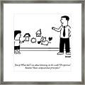 Drawing On The Walls Framed Print