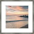 Dreaming Away On The Coast Framed Print