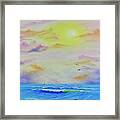 Dreamy Seascape Framed Print