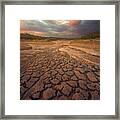 Dried Up State Framed Print
