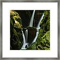Duggars Creek Falls 1 Framed Print