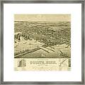 Duluth, Minnesota, 1893 Framed Print