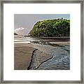 Dusk In An Isolated Fjord On The Chiloe Island - Chile Framed Print