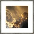 Dying Lp Thunderstorm At Sunset 055 Framed Print