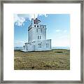 Dyrholaey Lighthouse Framed Print