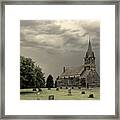 East Norway Lutheran Church - Abandoned Church In Nelson County Nd Framed Print