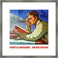 Education In Soviet Union Framed Print