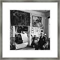 Edvard Munch In His Home Framed Print