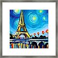 Eiffel Vii Framed Print