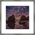 El Matador Sunset Framed Print