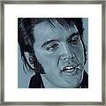 Elvis In Charcoal No. 228 Framed Print