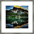 Emerald Lake Lodge Framed Print