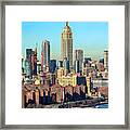 Empire State Skyline Framed Print