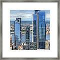 Empire View Of The Yards Framed Print